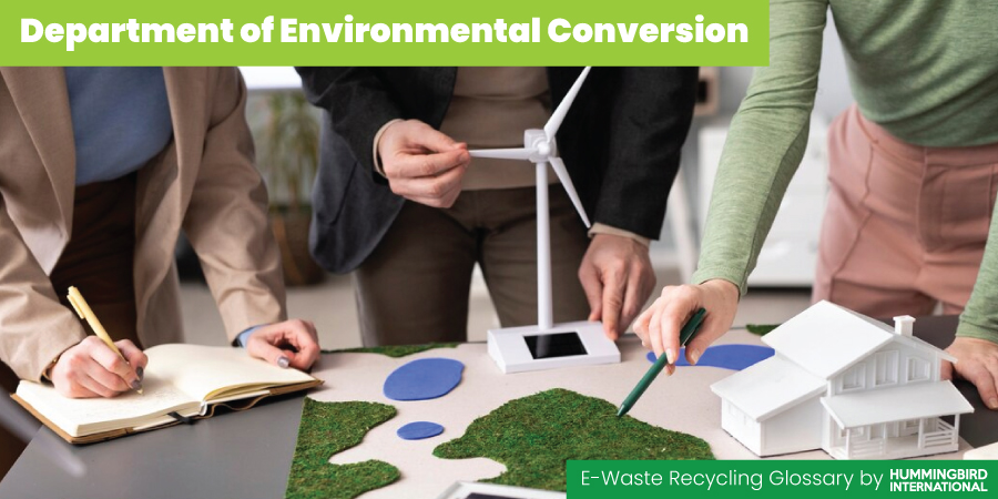 Department of Environmental Conversion Department of Environmental Conversion