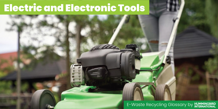 Electric and Electronic Tools Electric and Electronic Tools