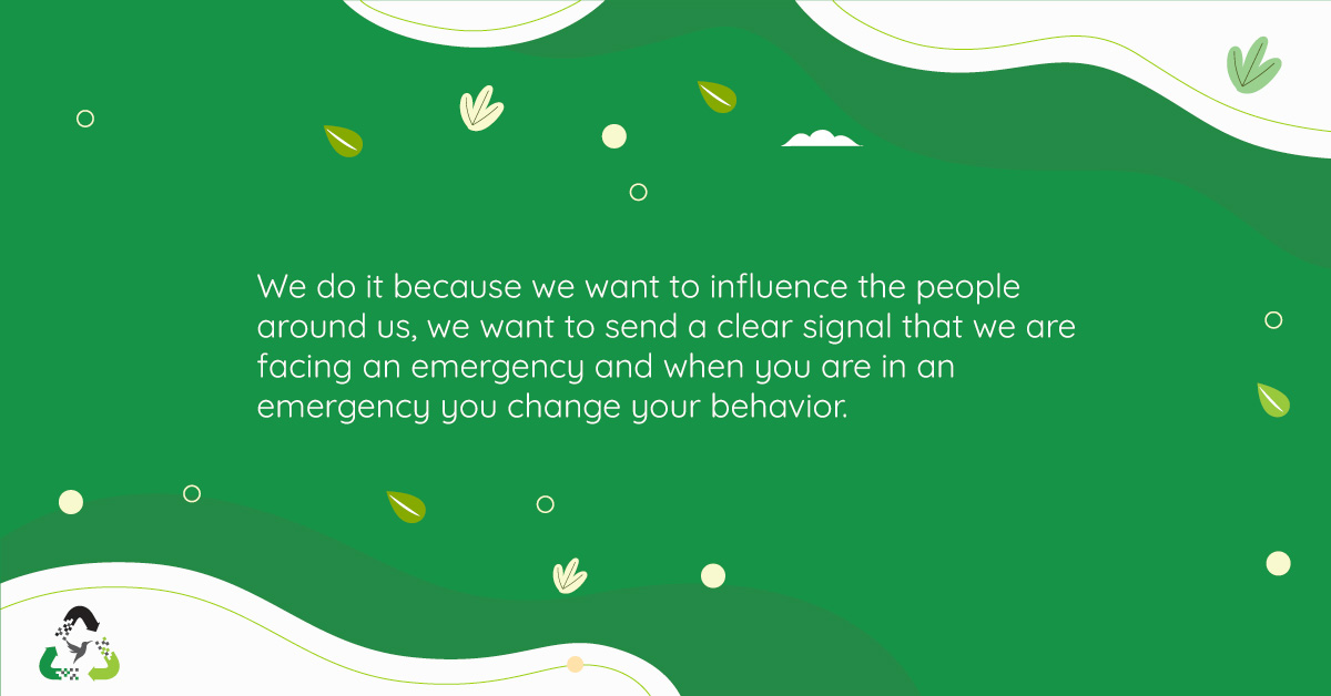 Emergency demands behavior change