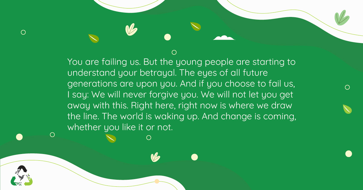 Young voices demand change