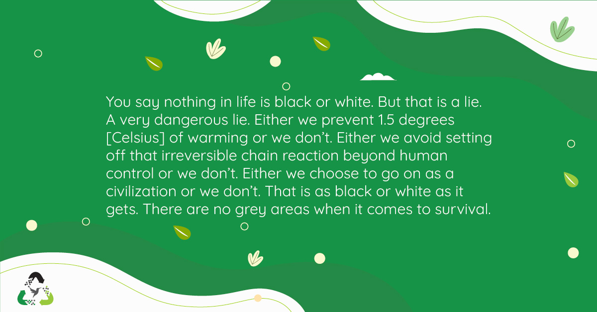 Climate survival is black or white