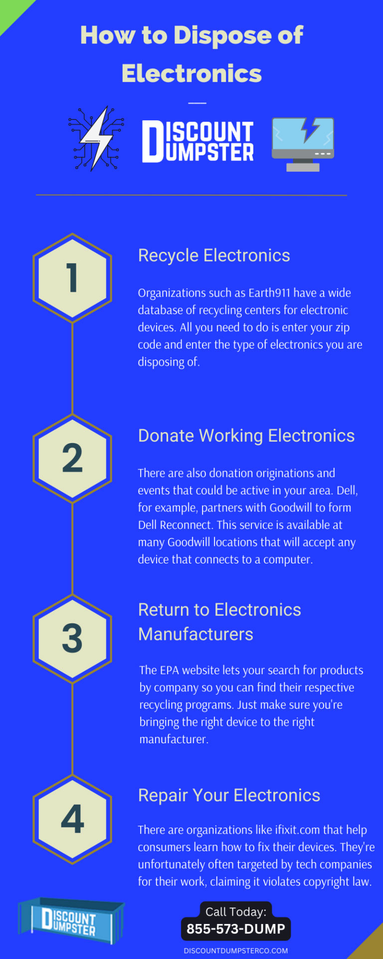 How to dispose of old electronics How to dispose of old electronics