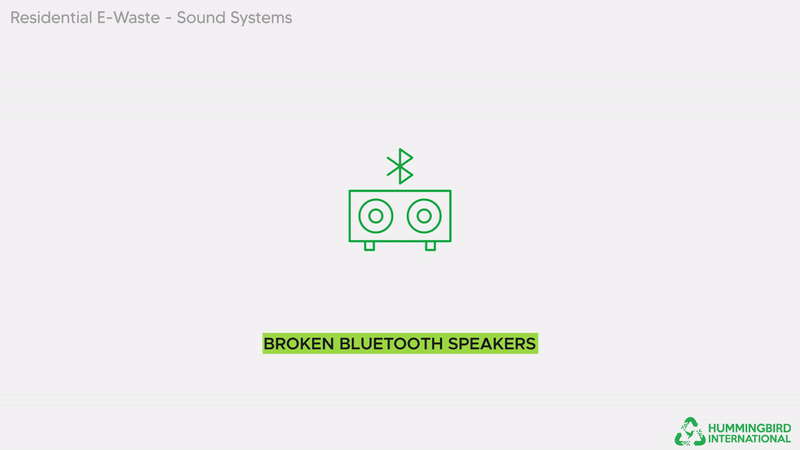 Residential E-Waste - Sound systems Residential E-Waste - Sound systems