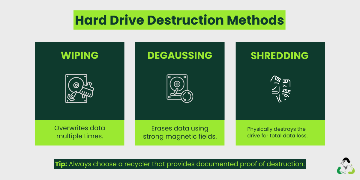 Hard Drive Destruction Methods