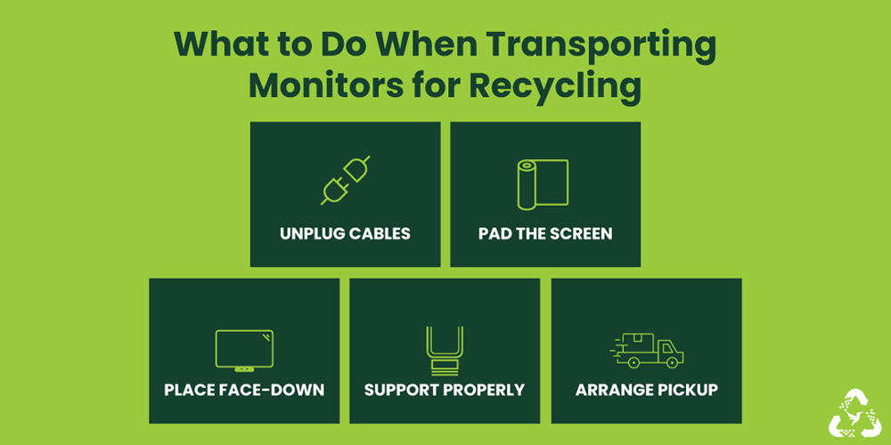 What to Do When Transporting Monitors for Recycling