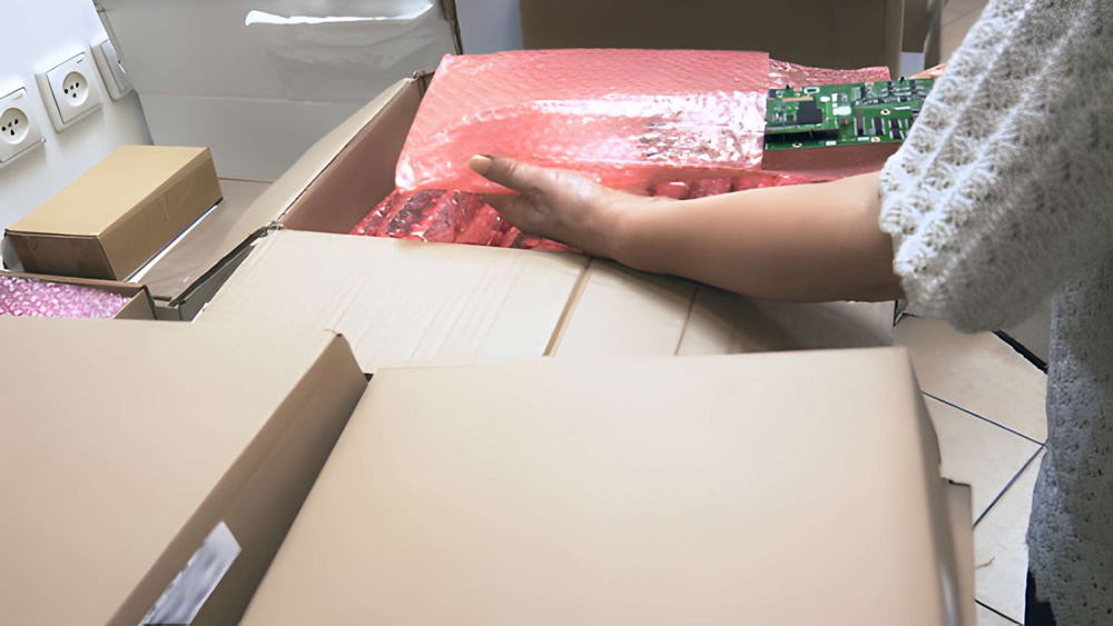 Use protective packaging to transport the monitor