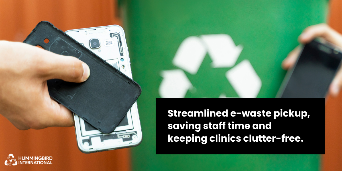Streamlined e-waste pickup Streamlined e-waste pickup