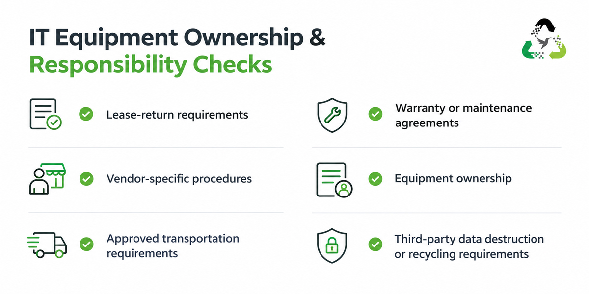 IT Equipment Ownership Responsibility Checks IT Equipment Ownership Responsibility Checks