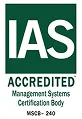 IAS Accredited Management Systems Body logo
