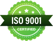 ISO 45001/9001/14001 and R2v3 certification logos