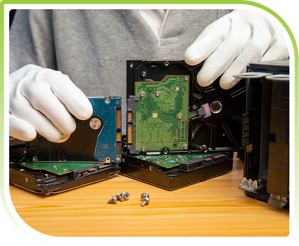 How typical data decommission works