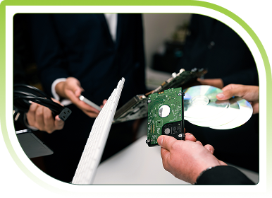 On-Site Hard Drive Shredding