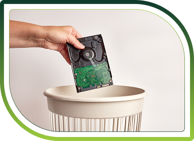 On-Site Hard Drive Shredding