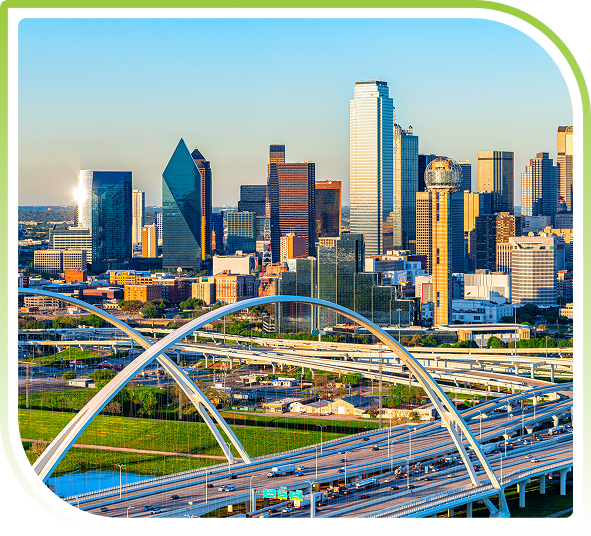 Free pickup coverage — Texas