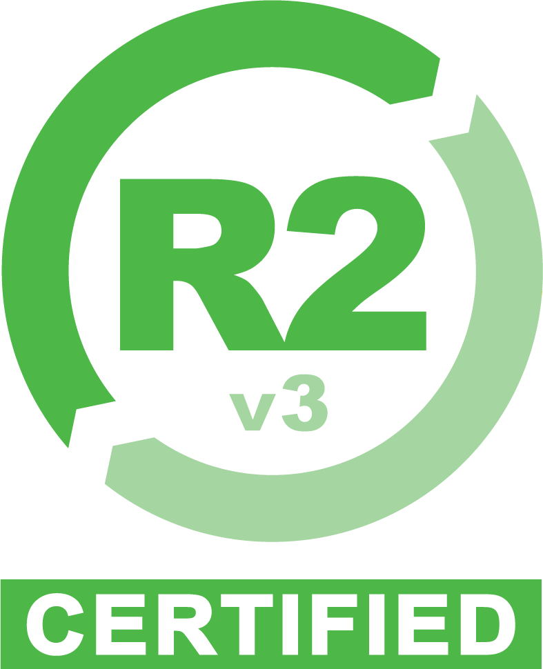 R2v3 certified electronics recycling