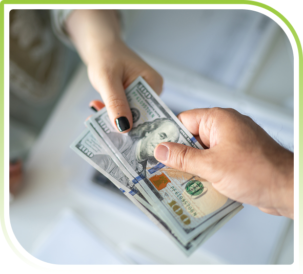 Get money back to offset cost of liquidation