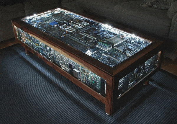 Circuit Board Coffee Table