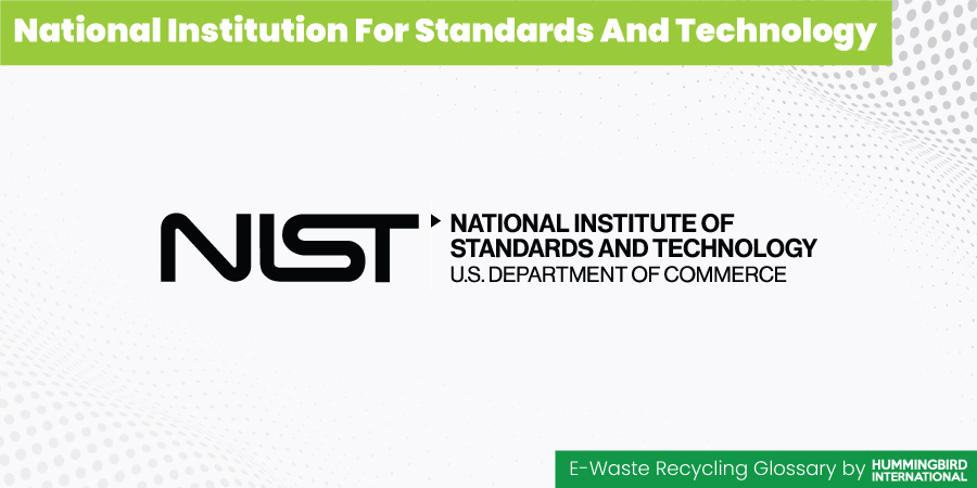National Institution For Standards And Technology