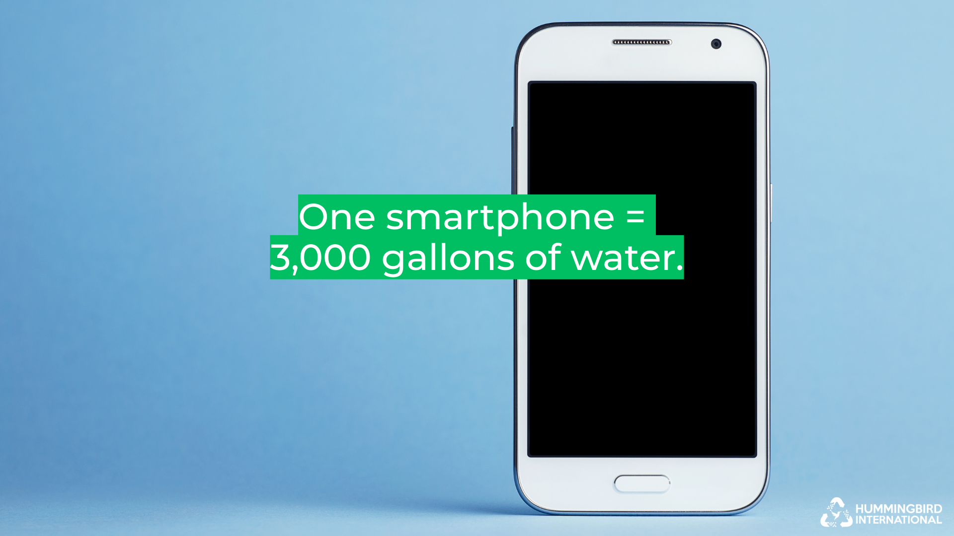 The Water Cost of a Smartphone