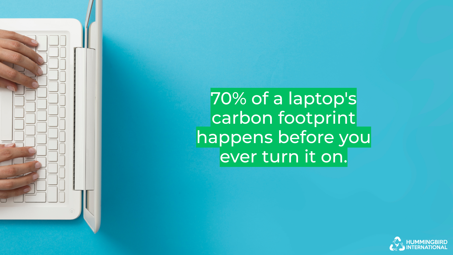 Most Laptop Emissions Happen Before Use
