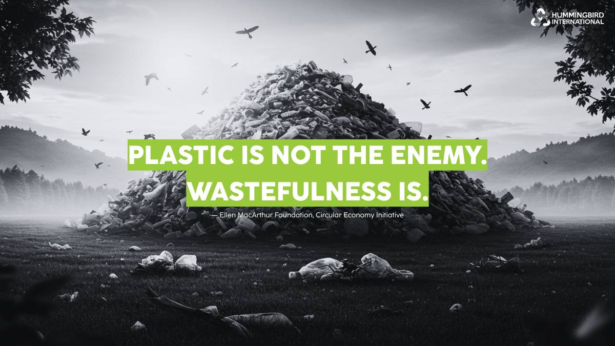 Ellen MacArthur Foundation Quote Plastic Recycling