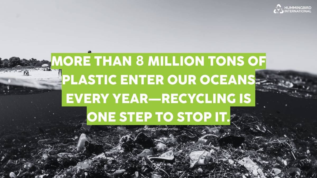 Ocean Conservancy Quote Plastic Recycling