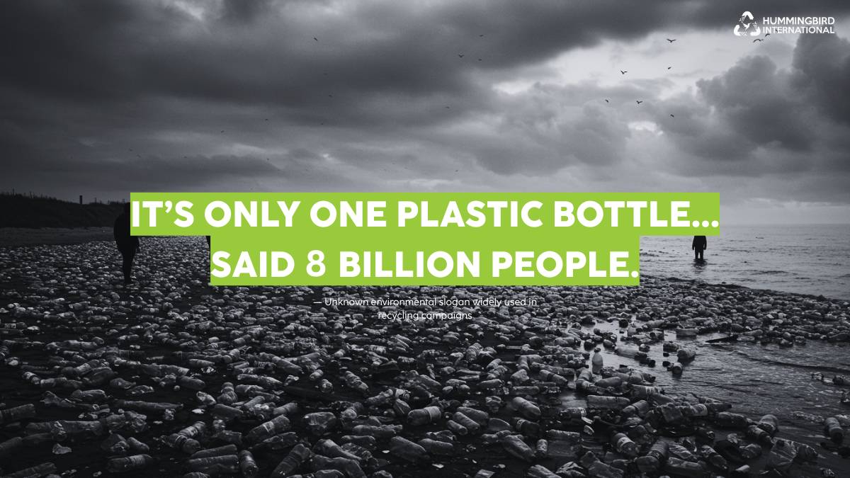 Unknown environmental logan Quote Plastic Recycling