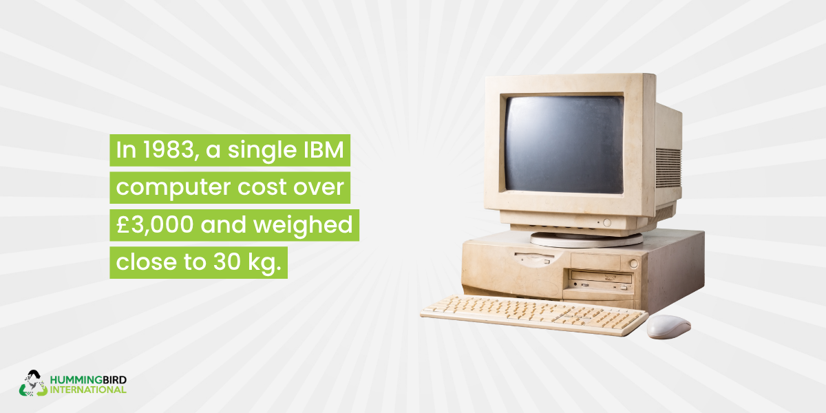 IBM computer in 1983
